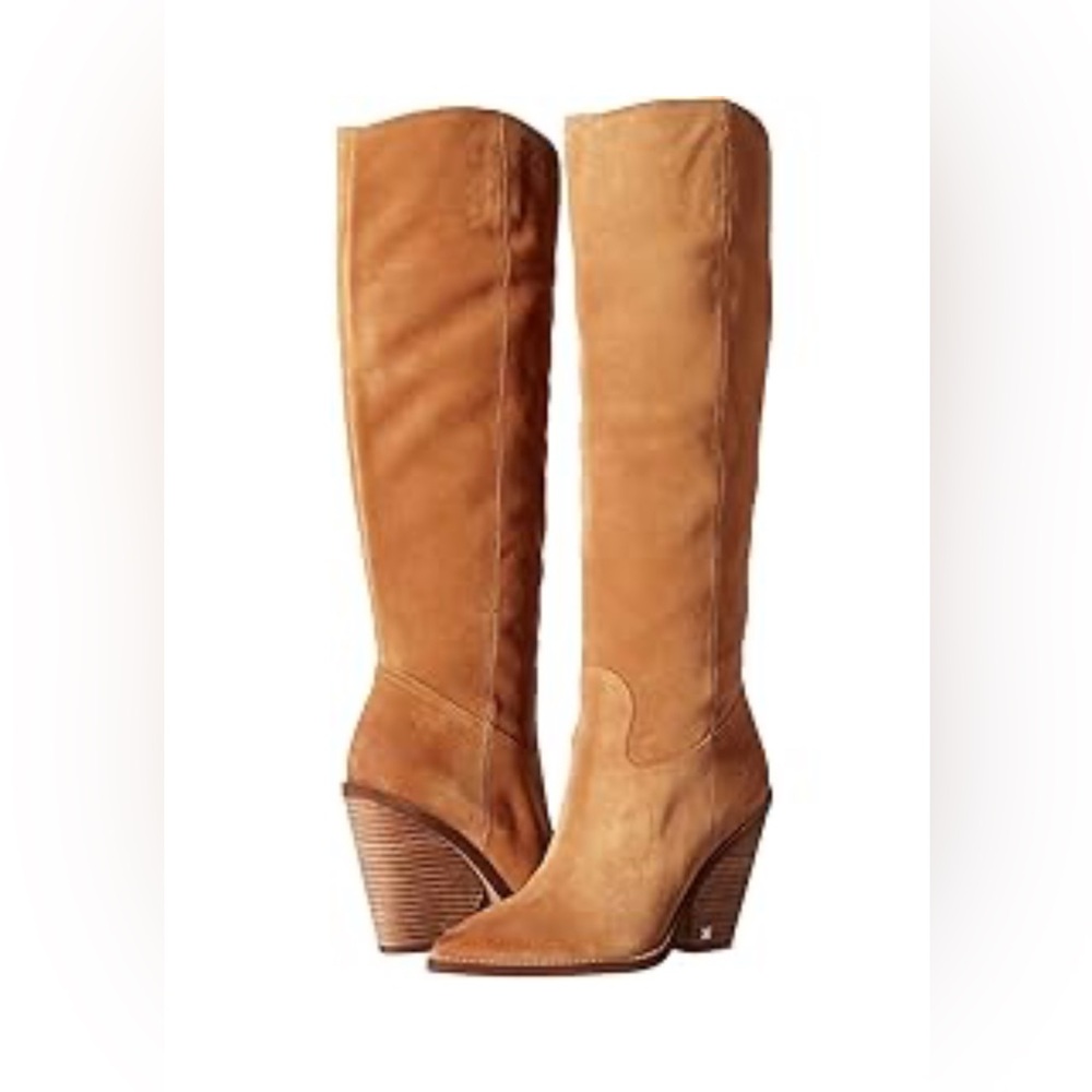 Sam Edelman Indigo Golden
Caramel Velutto Suede
Leather